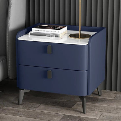 Jackson side teble with 2 drawers Blue